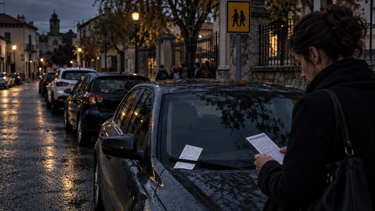 Multas de aparcamiento y una cobertura que casi nadie recuerda